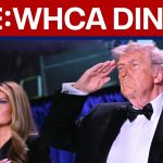 LIVE: Trump attends rescheduled White House Correspondents’ dinner after shooting