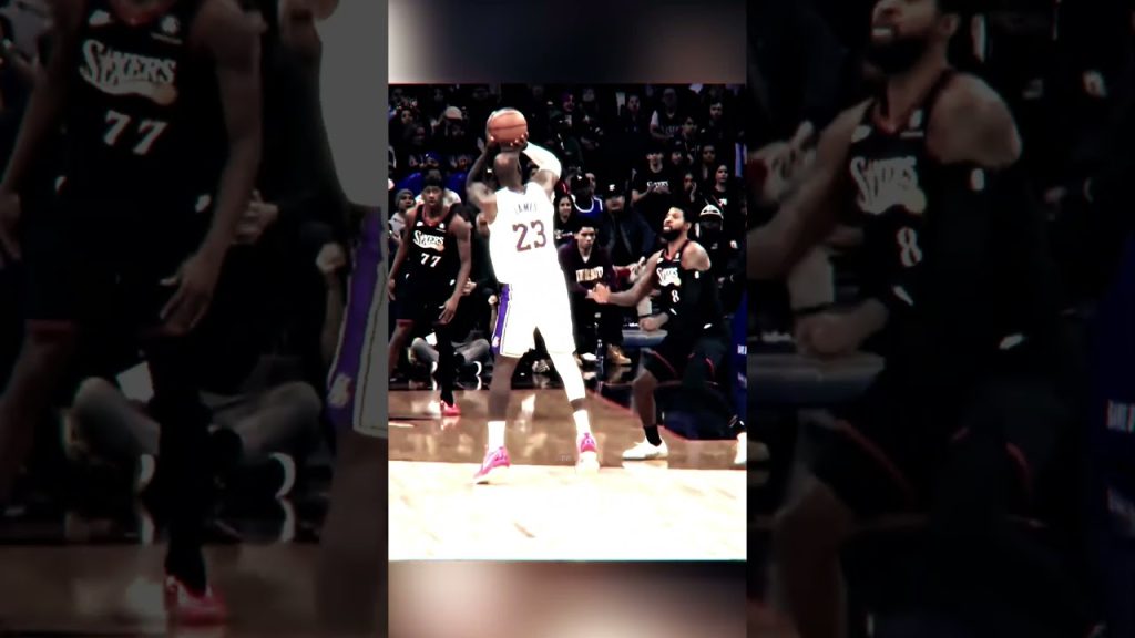 Lebron is a 76ER🔥😈 // #shorts #nba