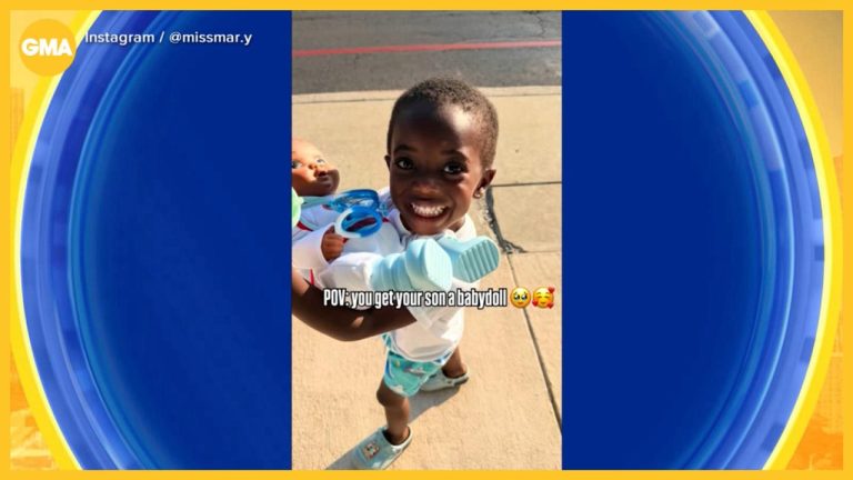 Little boy going viral for his parenting skills