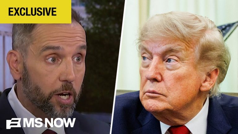 MS NOW EXCLUSIVE: Jack Smith breaks silence on Trump I FULL INTERVIEW