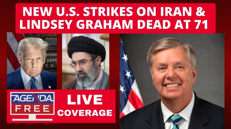 New U.S. Strikes on Iran & Lindsey Graham Dead at 71 – LIVE Breaking News Coverage