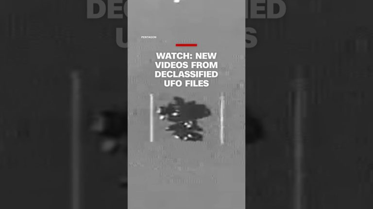 New videos from declassified UFO files
