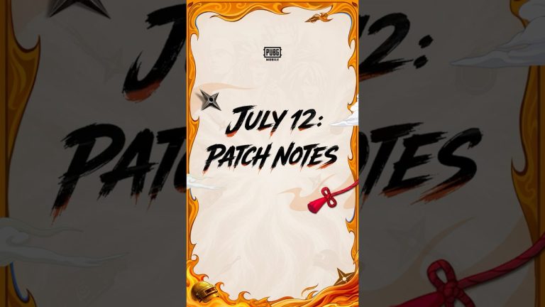 PUBG MOBILE x NARUTO Live Now |  July 12: Patch Notes