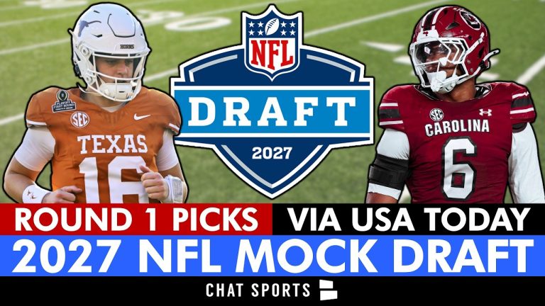 SHOCKING 2027 NFL Mock Draft From USA Today: Latest Round 1 Projections Ft. BOLD QB Pick