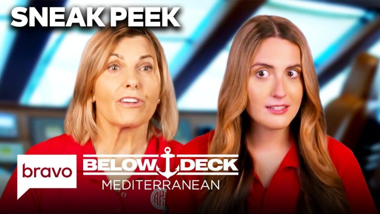 SNEAK PEEK: Gen Lillie On Captain Sandy’s Crew Shake-Up: “F–k” | Below Deck Med (S11 E9) | Bravo