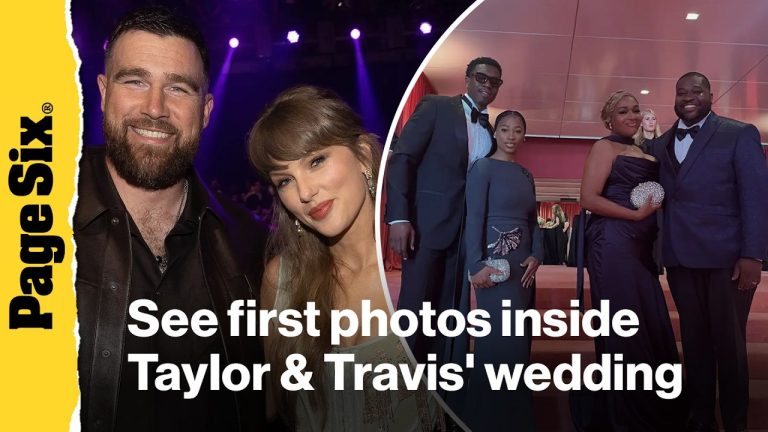 See first photos from inside Taylor Swift and Travis Kelce’s star-studded MSG wedding