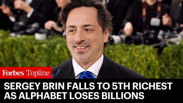 Sergey Brin Falls To 5th Richest—While Jeff Bezos, Michael Dell Rise