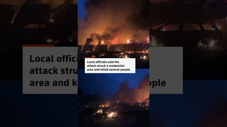 Several killed in Russian strike on Kyiv