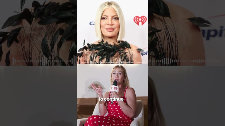 Tori Spelling abruptly exits ‘Beverly Hills, 90210’ podcast with Jennie Garth after 6 years #shorts