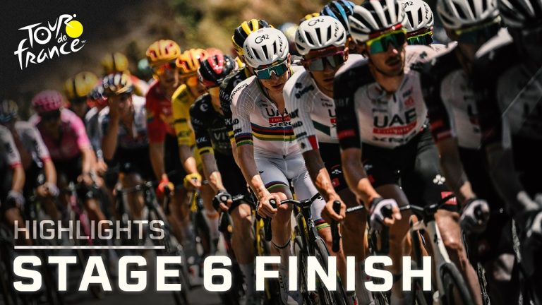 Tour de France 2026 highlights: Stage 6 finish | Cycling on NBC Sports