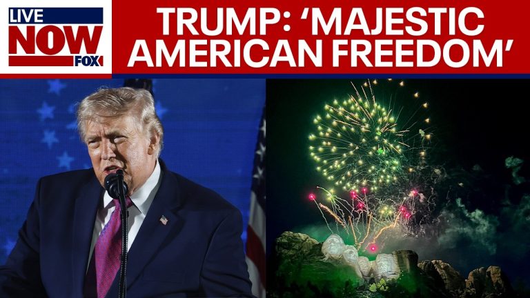 Trump kicks off America 250 with Mount Rushmore speech
