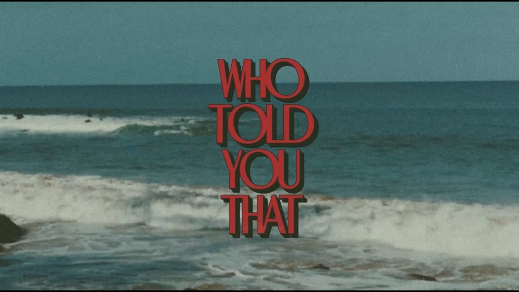 Tucker Wetmore – Who Told You That (Official Lyric Video)