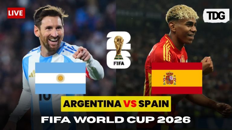 Watch Live Spain vs Argentina FIFA WC 2026 Final: Yamal vs Messi | Prediction, Who Wins the Trophy?