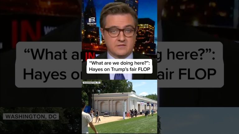 “What are we doing here?”: Hayes on Trump’s fair FLOP