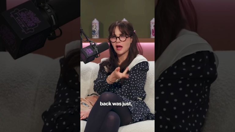 Zooey Deschanel explains why she had blonde hair in ‘Elf’ 🤯 #shorts