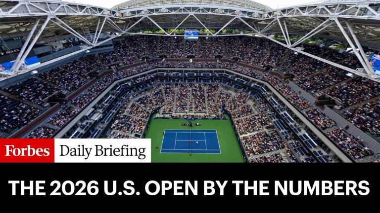 $108 Million In Prize Money, 700,000 Honey Deuces Served: The 2026 U.S. Open By The Numbers