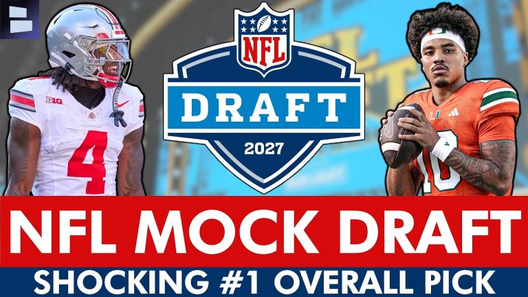 2027 NFL Mock Draft: STUNNING #1 Pick In Bleacher Report’s Round 1 Projections