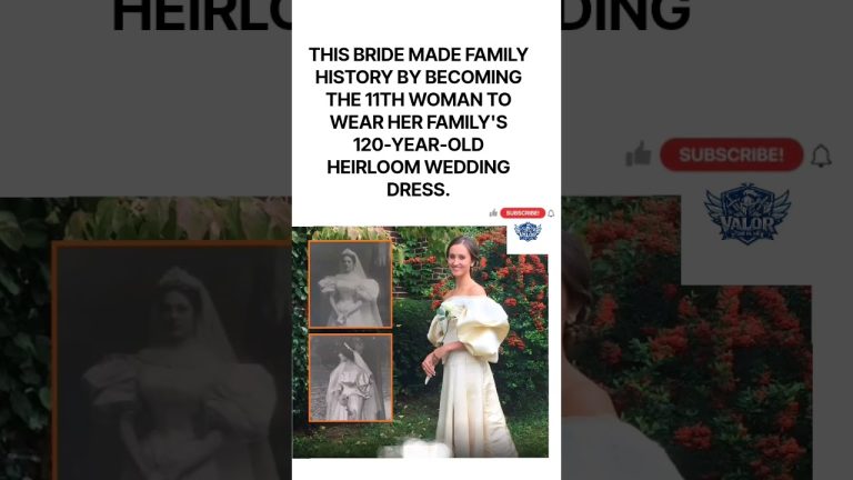 Abigail Kingston — The 120‑Year Wedding Dress #shorts #viral #WeddingDress #hero