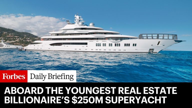 Aboard The $250 Million Superyacht ‘Amadea’ With The World’s Youngest Real Estate Billionaire