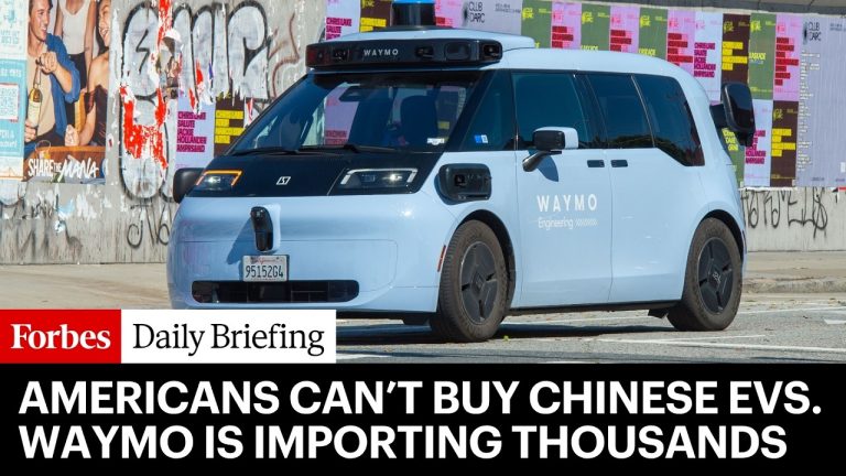 Americans Can’t Buy Chinese EVs. Waymo Is Importing Thousands