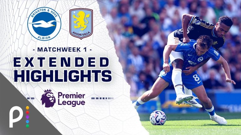 Brighton v. Aston Villa | PREMIER LEAGUE HIGHLIGHTS | 8/23/2026 | NBC Sports