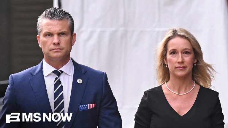 ‘Bring your spouse to work day’: Officials ALARMED by Hegseth’s wife attending HIGH LEVEL meetings