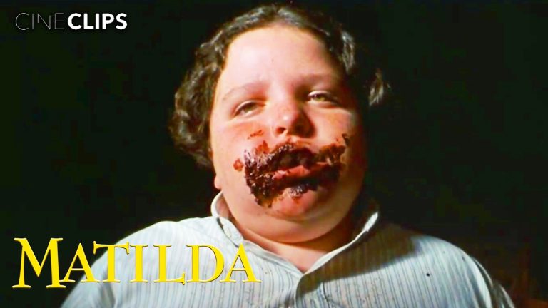 Bruce Eats The Entire Chocolate Cake | Matilda | CineClips