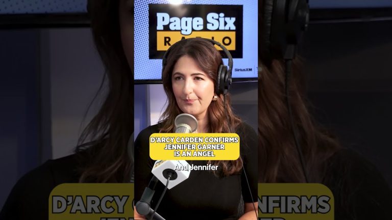 D’Arcy Carden confirms Jennifer Garner is an angel 😇 | Page Six Radio #shorts