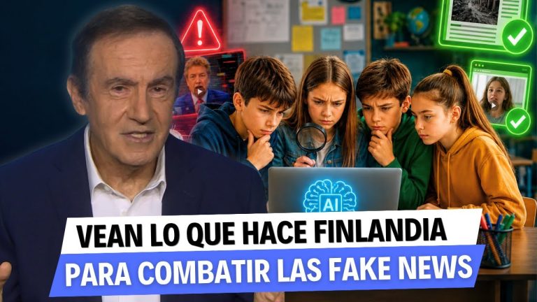 ¡DESDE PREESCOLAR! EL PAÍS QUE ENSEÑA A IDENTIFICAR LAS NOTICIAS Y VIDEOS FALSOS EN INTERNET