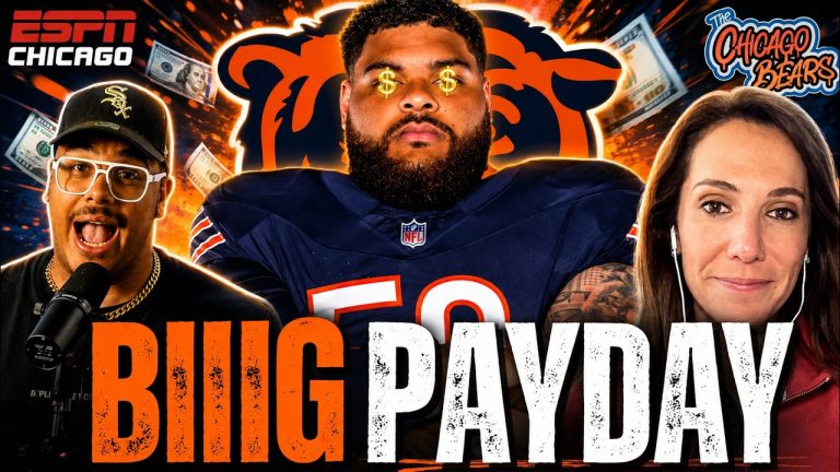 Darnell Wright Gets PAID! Bears Lock Up Franchise Right Tackle | w/ Courtney Cronin
