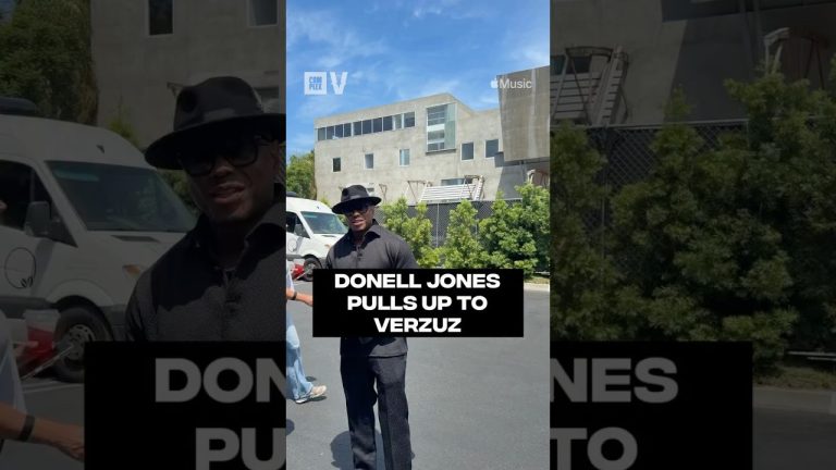 Donell Jones pulled up ready for #VERZUZ 🙂‍↕️