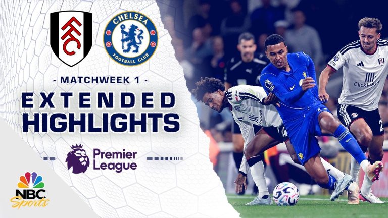 Fulham v. Chelsea | PREMIER LEAGUE HIGHLIGHTS | 8/24/2026 | NBC Sports