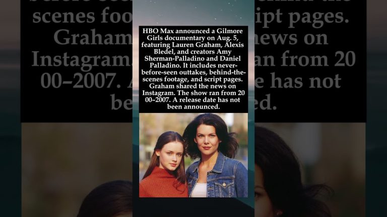Gilmore Girls Documentary Coming to HBO Max with Lauren Graham & Cast #GilmoreGirls #LaurenGraham
