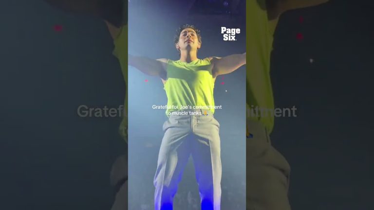 Grateful for Joe Jonas’ tank top changes at the Jonas Brothers concert at MSG last night 🙏 #shorts