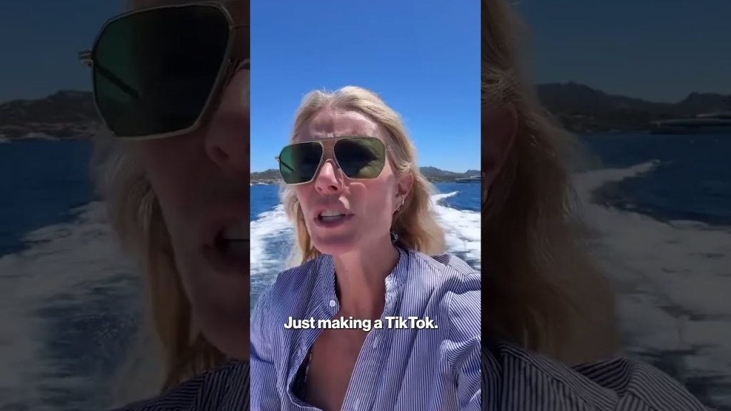 Gwyneth Paltrow has officially made a TikTok account and we are seated 😂 #shorts