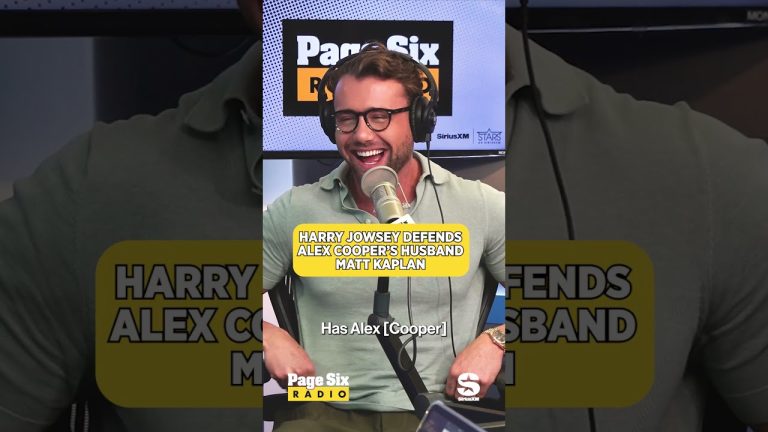 Harry Jowsey defends Alex Cooper’s husband Matt Kaplan | Page Six Radio #shorts