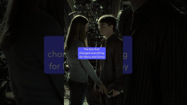 Harry and Ginny’s kiss #HarryPotter #Podcast