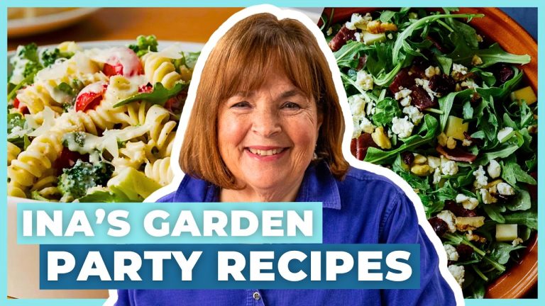 Ina Garten’s MUST-TRY Garden Party Recipes ☀️ Barefoot Contessa | Food Network