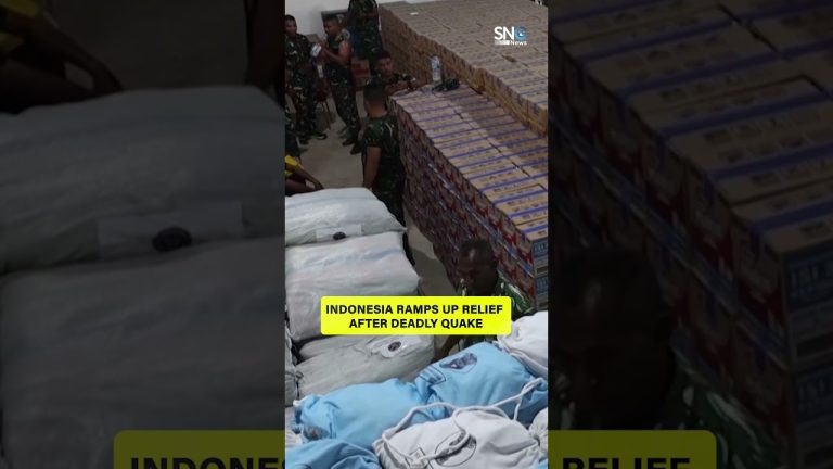 Indonesia rushes aid to quake-hit region as death toll rises to 70