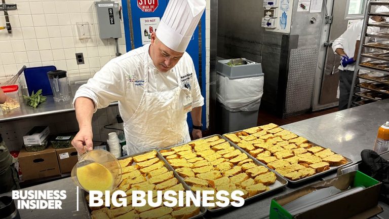 Inside The Hospital Kitchen Run By A Michelin-Starred Chef