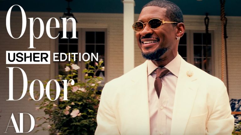 Inside Usher’s Unforgettable Family Home | Open Door | Architectural Digest