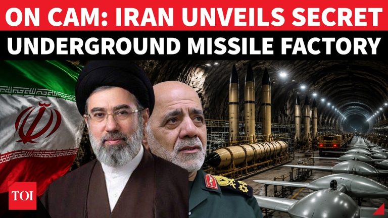 Iran Drops CHILLING Footage Of SECRET Underground Missile Complex; Most Advanced Weapons On Cam