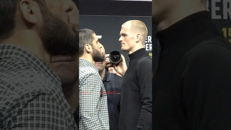 🚨 Islam Makhachev vs. Ian Machado Garry UFC 330 Face-Offs 👀🔥