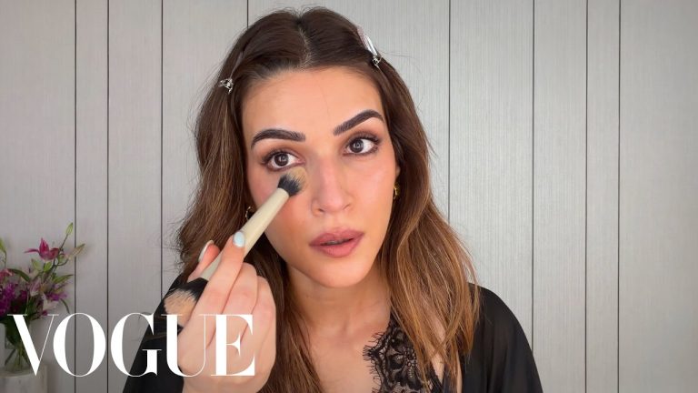 Kriti Sanon’s Glowy Evening Glam | Beauty Secrets | Vogue