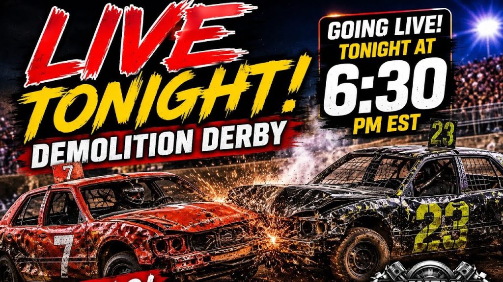 🔴 LIVE NOW! 💥 Derby Dog Demolition Derby | Cars SMASHING, CRASHING & TOTAL CHAOS! 🏁🔥🚗💥🔥🏁🚗💨 LIVE!💥💥💥
