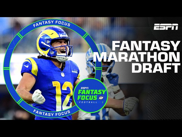 LIVE NOW: The Fantasy Focus Marathon Draft!