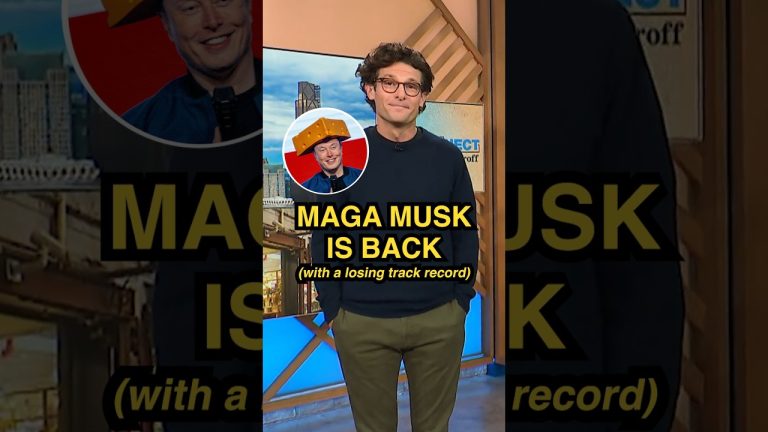 MAGA MUSK is BACK: with a LOSING track record