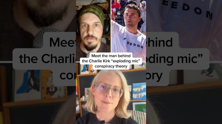 Meet the man behind the Charlie Kirk “exploding mic” conspiracy theory