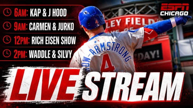 Monday 8/3 ESPN Chicago  LIVE!