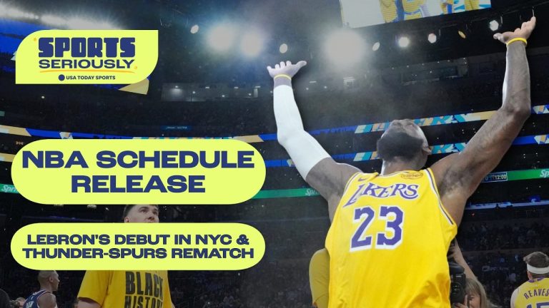 NBA schedule release reactions: LeBron’s debut in NYC, Thunder-Spurs rematch